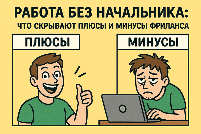 Работа без начальника: что скрывают плюсы и минусы фриланса